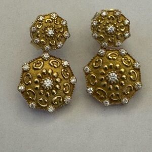 Charriol 18kt Diamond Earrings